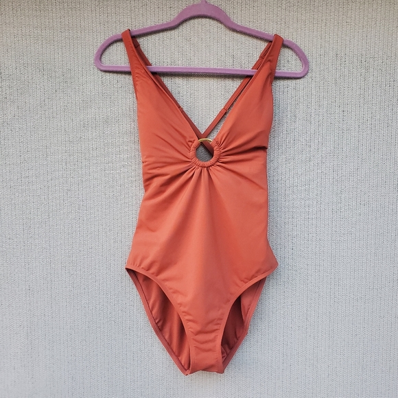 Bleu Rod Beattie Other - Bleu Rod Beattie Brown One Piece Swimsuit